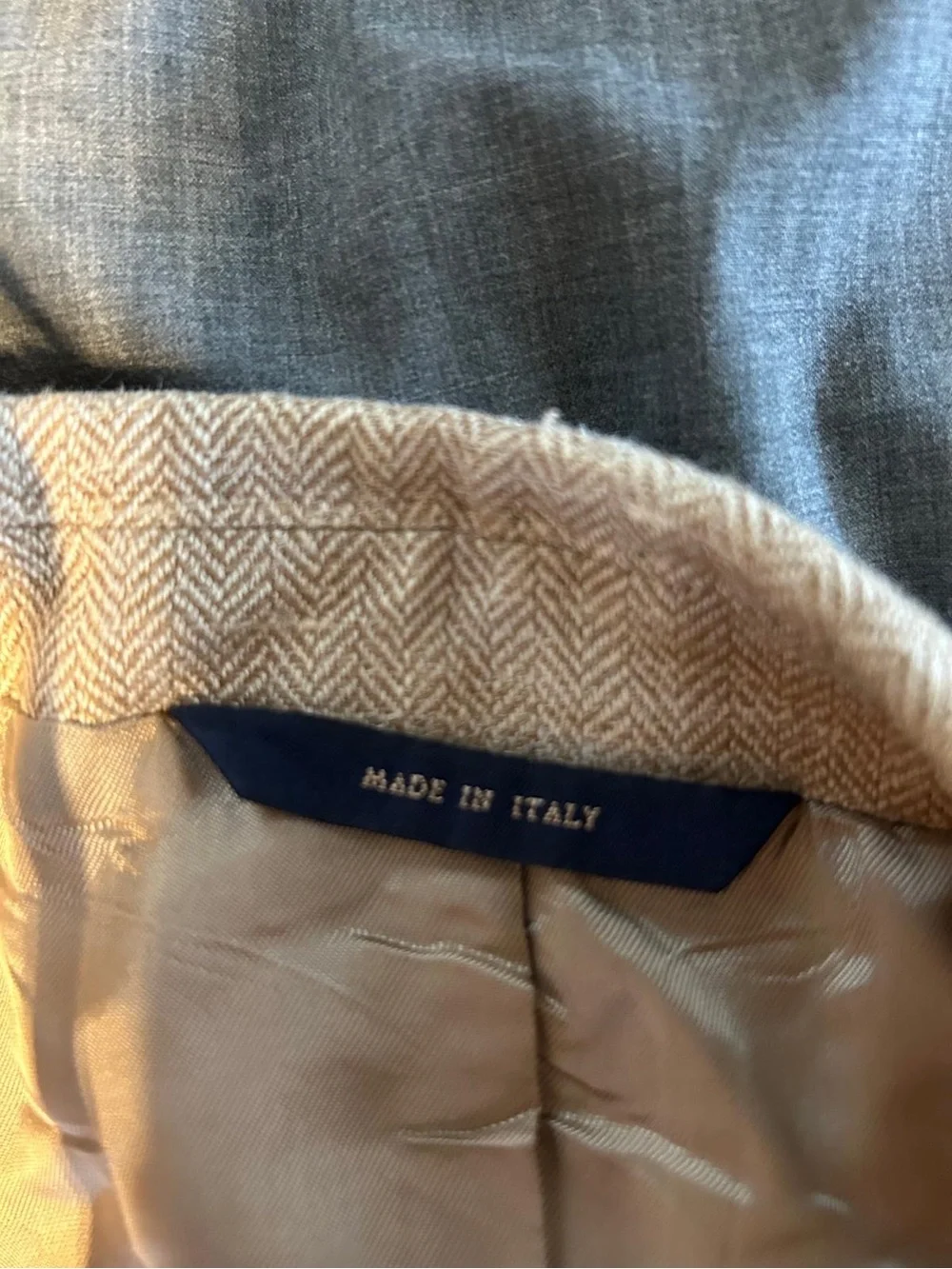 Classic Men's Blazer - Tan